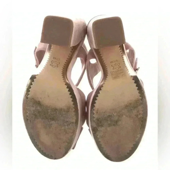 Tory Burch Blush Pink Block Heel Sandals - Picture 5 of 5